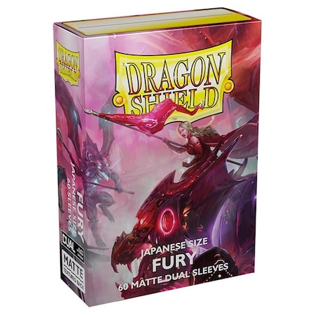 Complete Athlete Dragon Shield Dual Matte Japanese Sleeves - Fury CO3295983